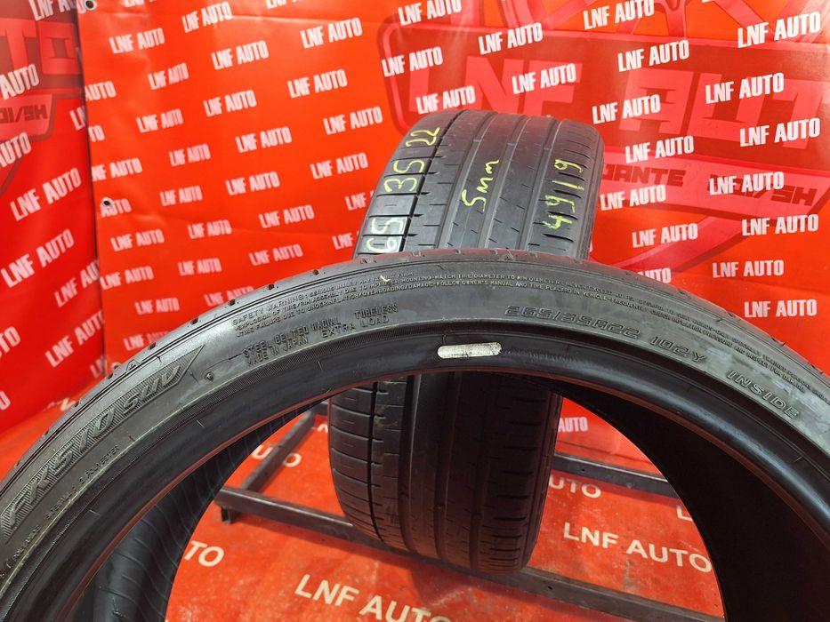 Anvelope de VARA - 265/35/22 - FALKEN - 5 MM - DOT 2019 !