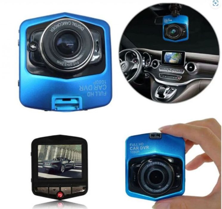 DVR камера за кола с 2.4 инчов екран, Full HD резолюция и 360 градуса