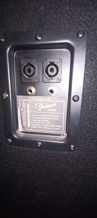 Subwofer profesional