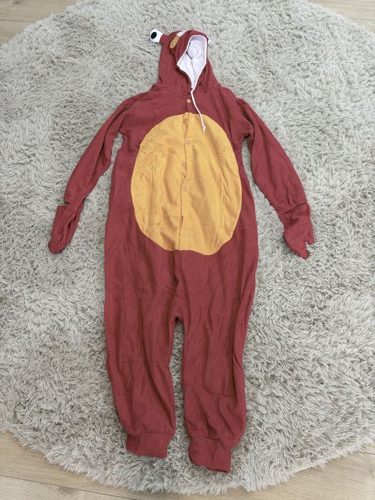 Onesie unisex crab pijama o piesă – Roșu M