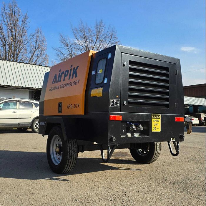 Компрессор на шасси