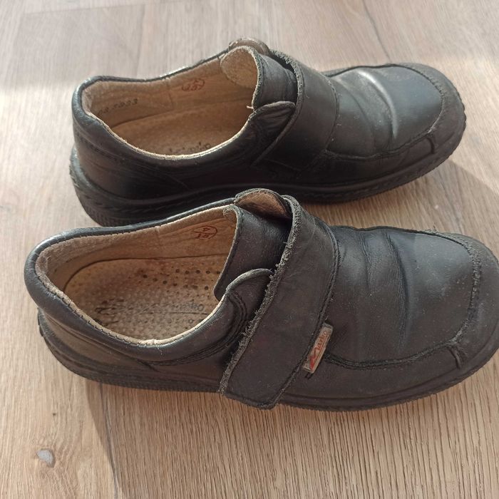 Кожаные ботинки демисезон детские