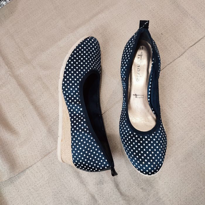 Туфли тканевые лодочка