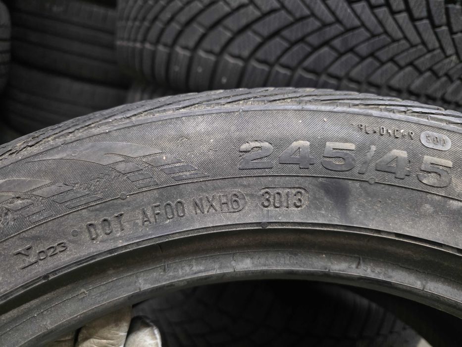4бр Летни гуми 245 45 18 - Continental и Michelin