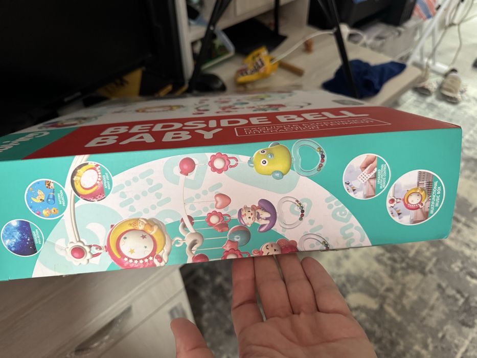 Продается музыкальный мобиль для детской кроватки,состояние как новое,