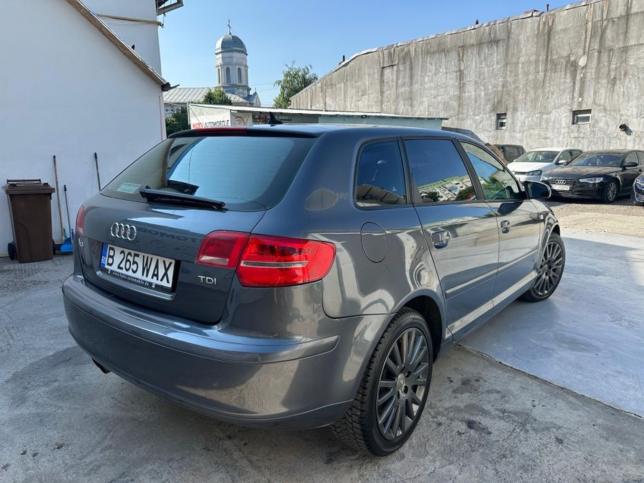 Audi A3 2.0 tdi quattro, S line, an 2007