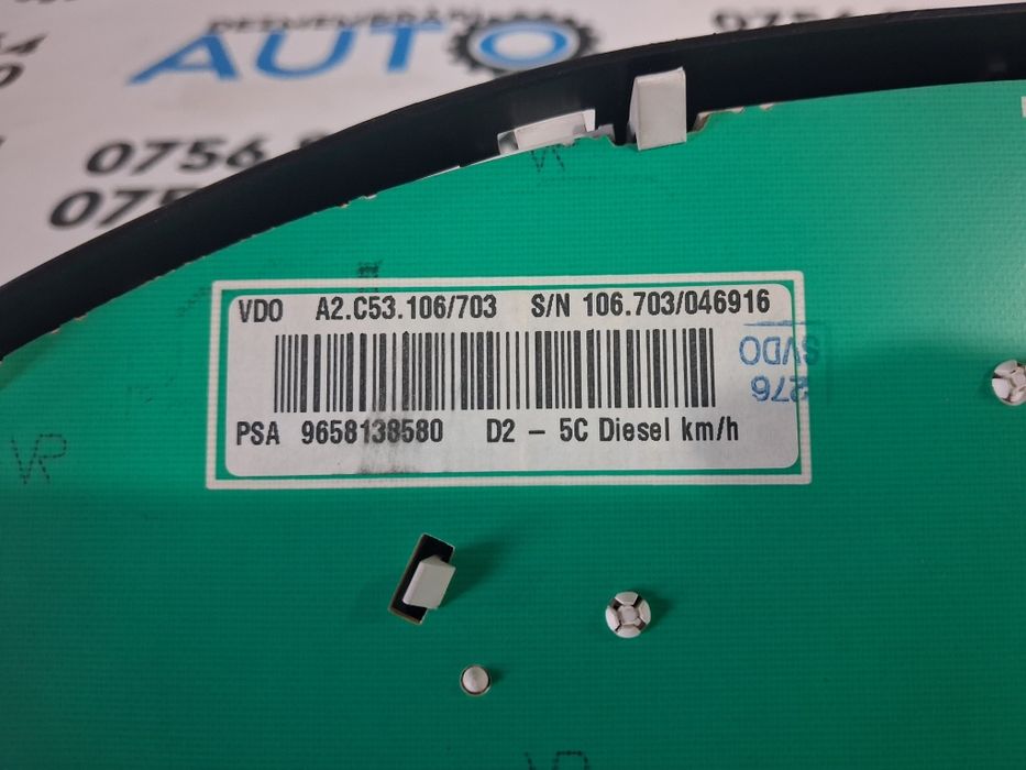 Ceas bord 2.0 hdi Peugeot 407 2006