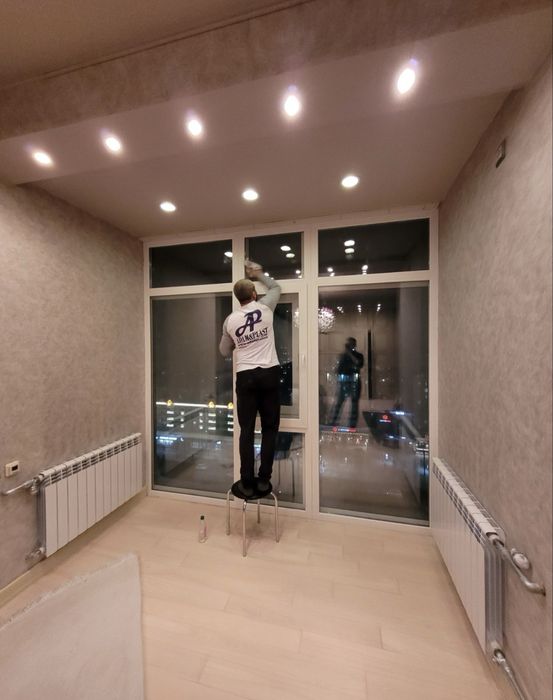 Пластиковые окна. Витражи. Каспи рассрочка