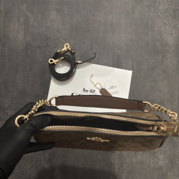 Coach Beige Teri Canvas Bag - НОВА