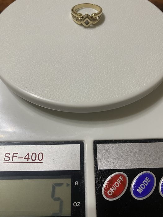 Золото набор с бриллиантом