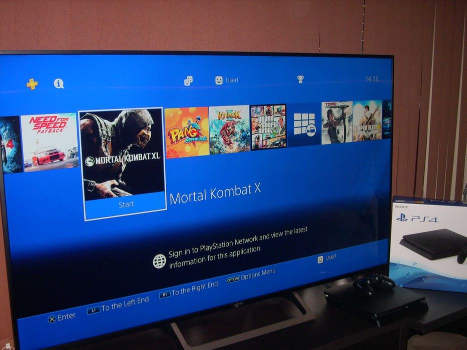 PS4  slim с хитови игри в гаранция до 2024г