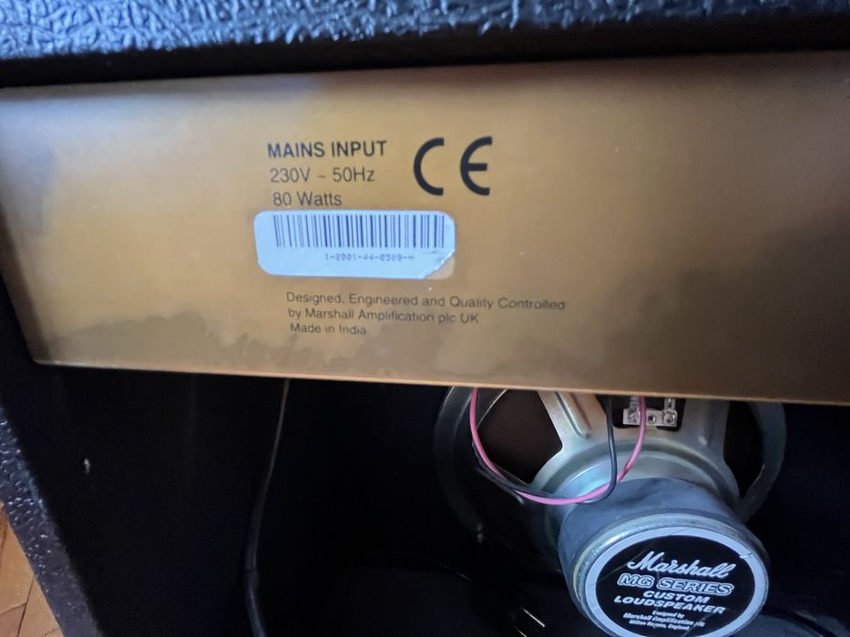 Усилвател Marshall G30R CD 80 W (Транзисторен)