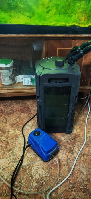 Старый аквариум все в комплекте