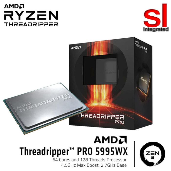 Комлект AMD Ryzen™ Threadripper™ PRO 5995WX + ASUS Pro WS WRX80E