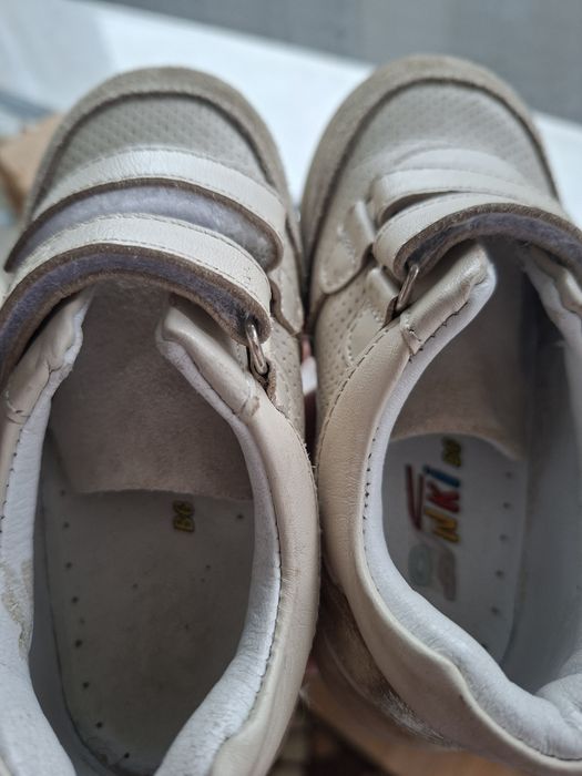 Обувки на Ponki естествена кожа