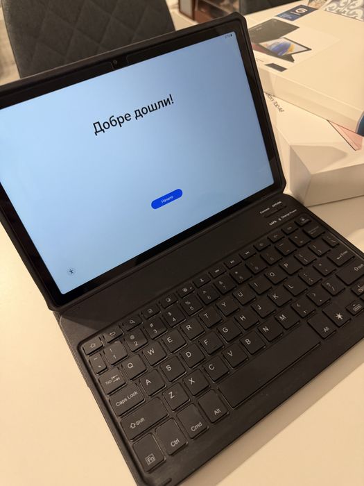 Galaxy Tab A8 pink с клавиатура