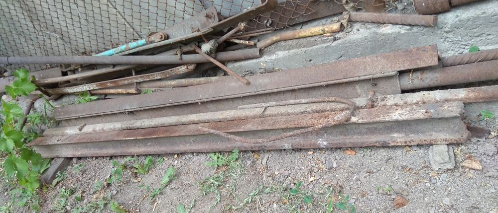 Рельса и другой металл