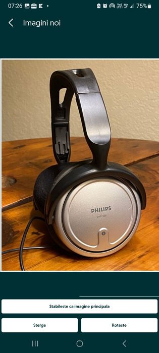 Casti audio 3.5mm Philips SHP2500,noi