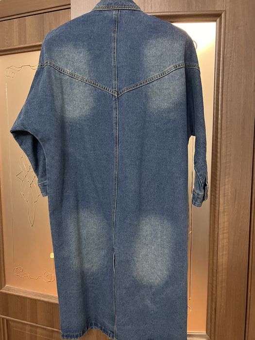 Продам джинсовый Тренч плащ