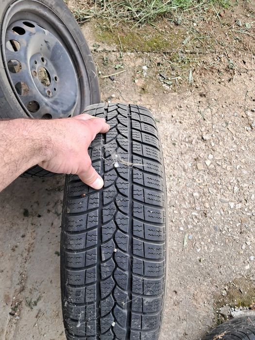 Стоманени джанти с гуми за Опел