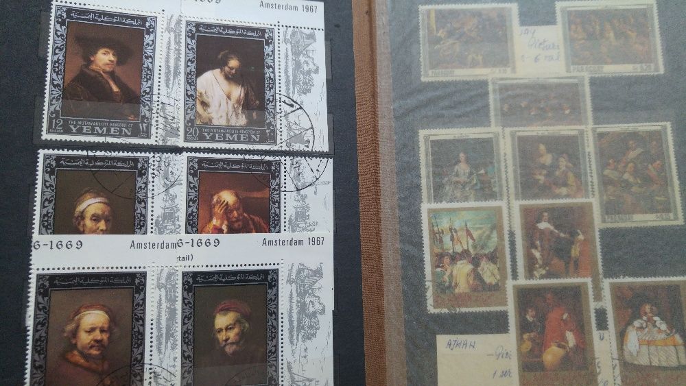 Colectie timbre, peste 10 clasoare