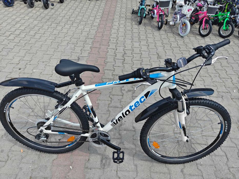 PA Алуминиев велосипед 27.5" PRO бял/син