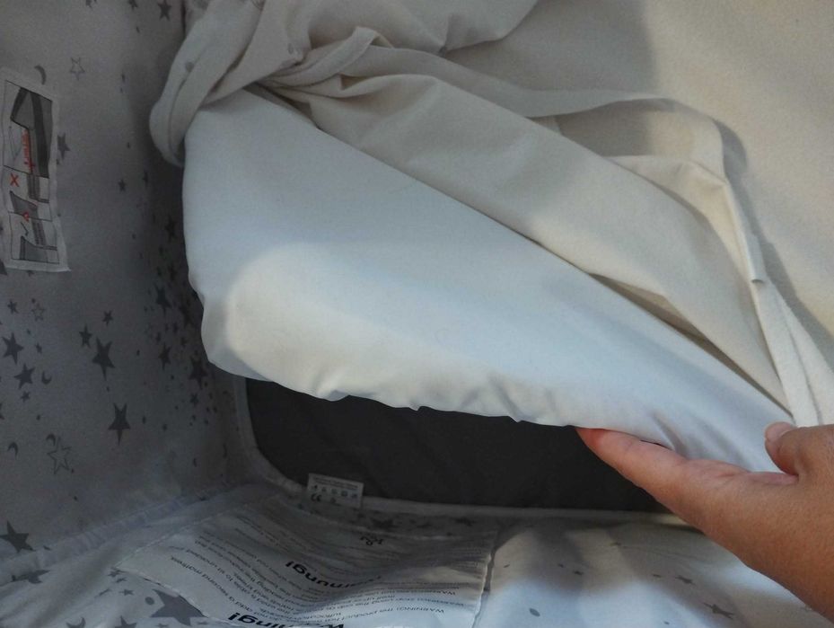 Продавам легло тип "Next to me" на немската марка Kesser. Цвят светло сиво - в чудесно състояние.