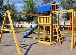 детские площадки, песочницы, детские домики, качели, аттракционы