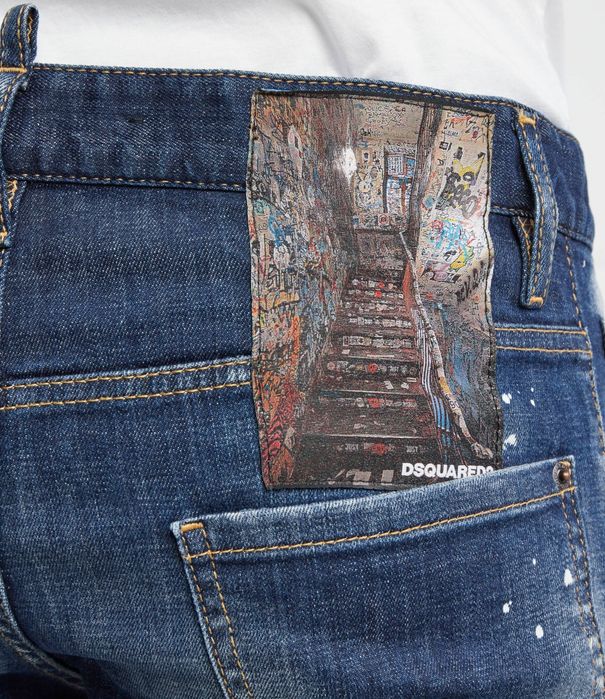 Dsquared2 Sexy Twist оригинални дънки номерация 46 M