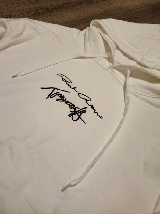Hanorac Alb Rick Owens x Tommy Cash