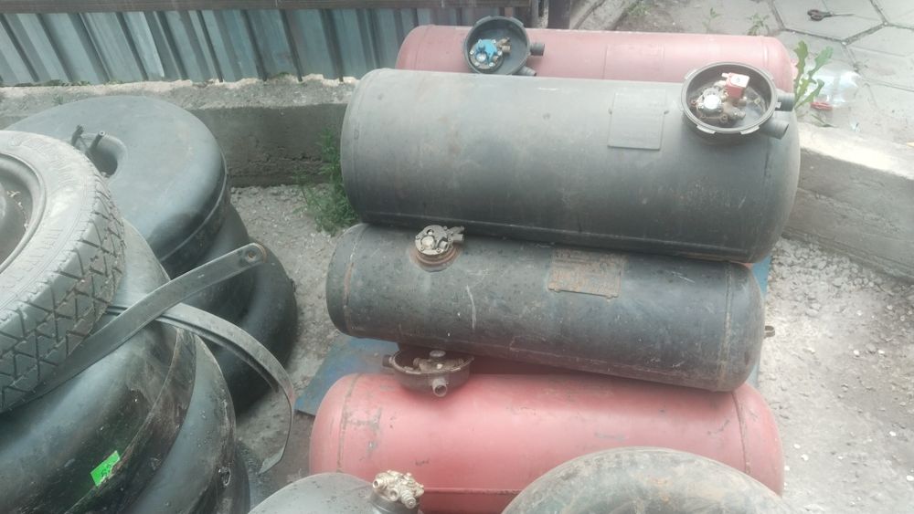 Автогаз бу балон под запаска таблетка