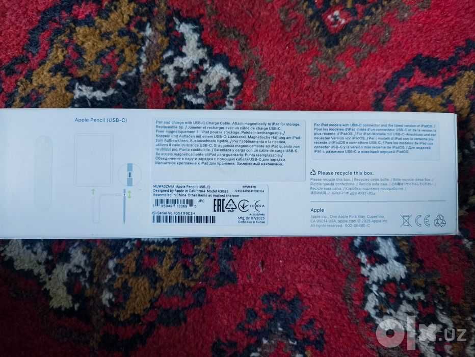 Apple pencil usb-c