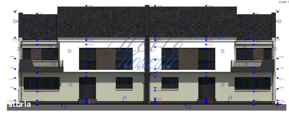 Duplex cu 4 camere in Chinteni zona centrala