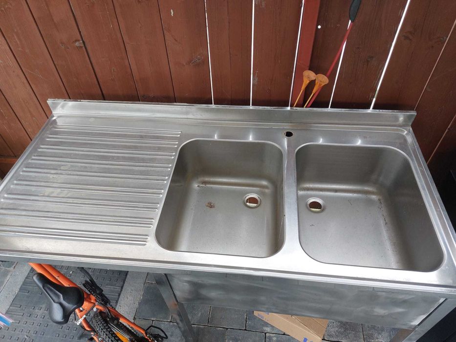 chiuveta 2 cuve inox