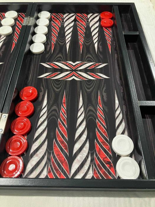 Joc Table (joc de Table) NOU - Lux lemn lacuit. SIGILAT!