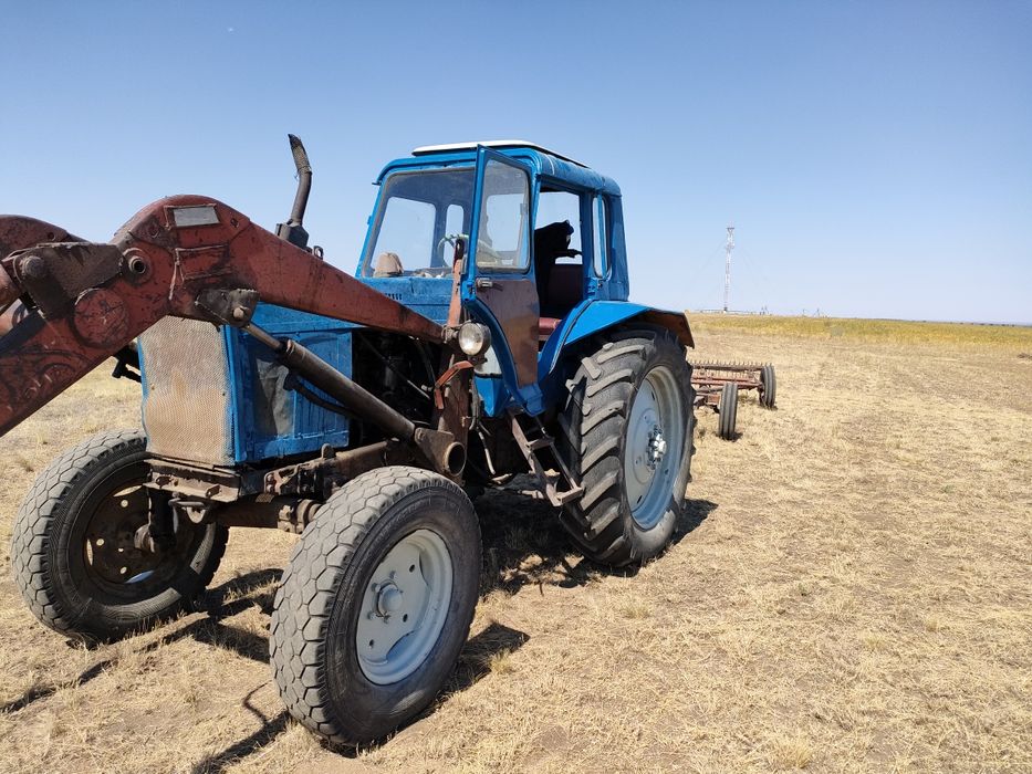 Трактор МТЗ 80 с куном