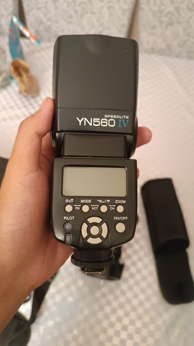 Canon 6D и вспышка YN 560