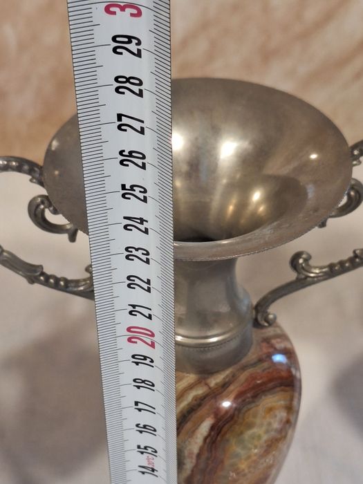 Уникален сет за камина от оникс