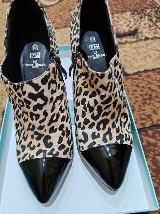 Туфли-ботинки на каблуке