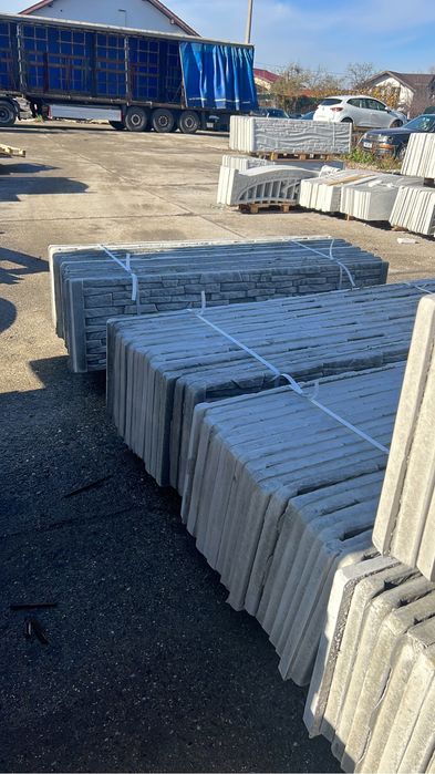 Gard PREMiUM stalpi placi piatra sparta