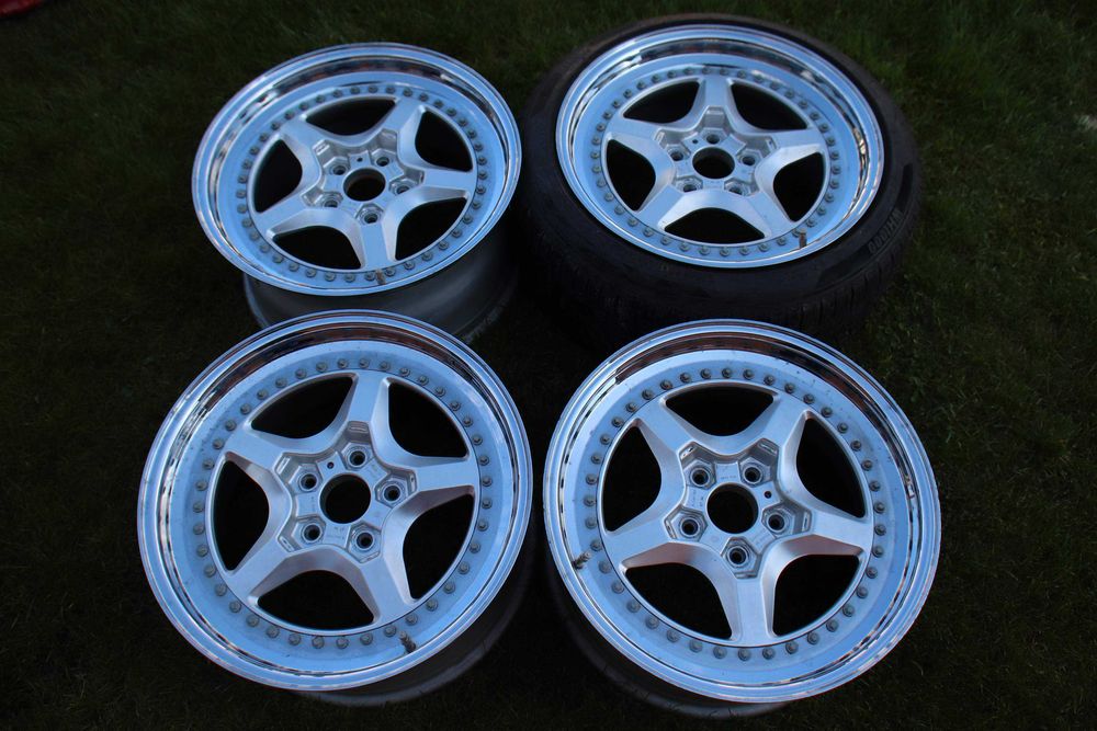 Jante modulare Eclair 5x112 (ca Bbs RS OZ Futura) ultra rare Radinox