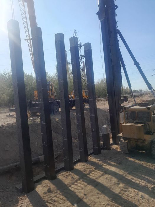 Забивка ж/б и металлических свай,шпунтов