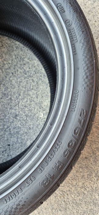 4 anvelope vara ca noi Continental,fata 245/40/18,spate 275/35/18.Pretul este pe bucata.