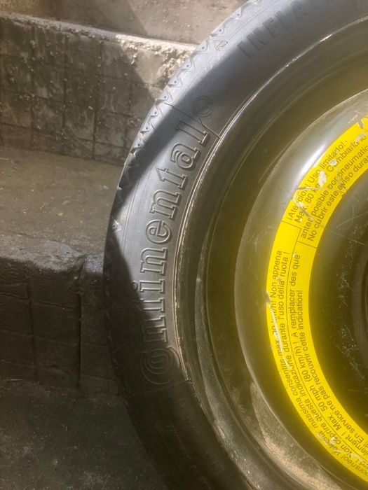 Резервна гума с джанта /Патерица/, continental 105/70 r 14