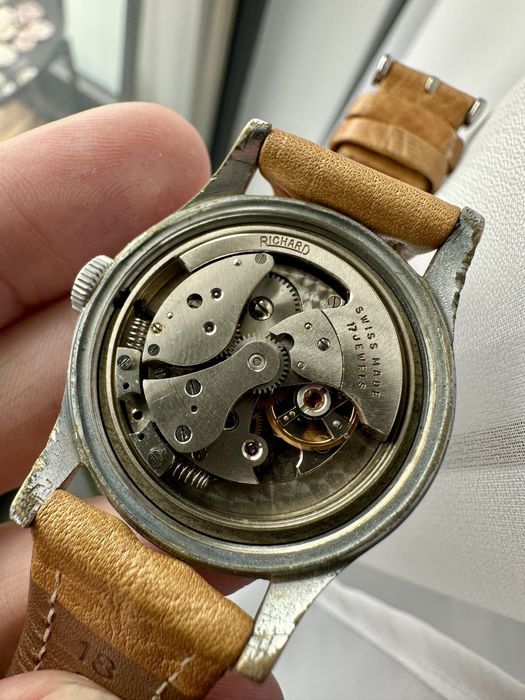 Ceas Richard vintage militar automatic bumper