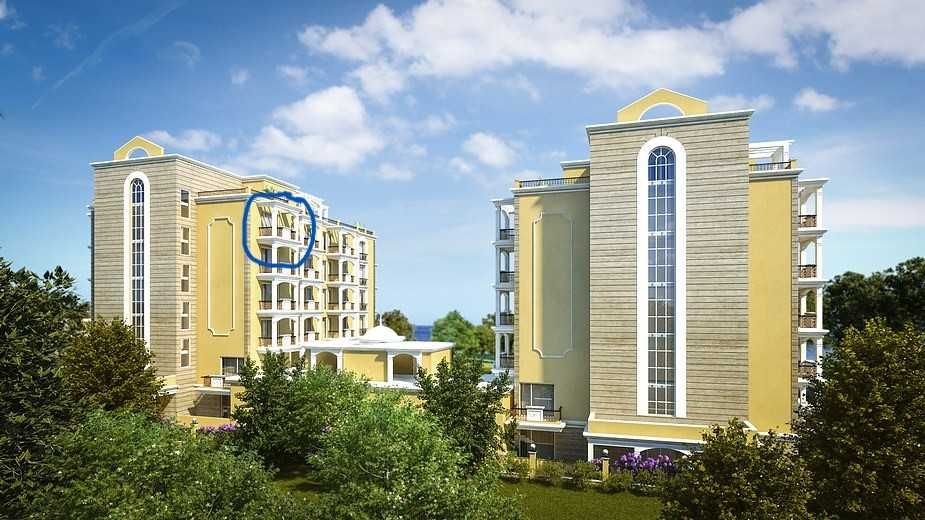 Студия с морска панорама в комплекс ”Морски бряг”