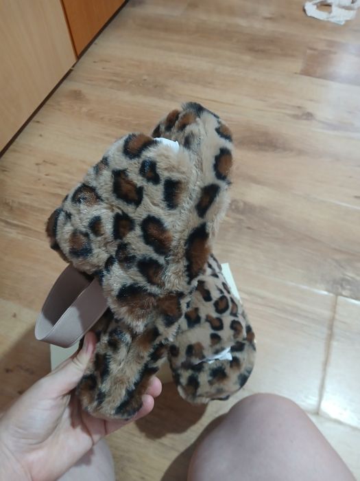 Papuci blană damă