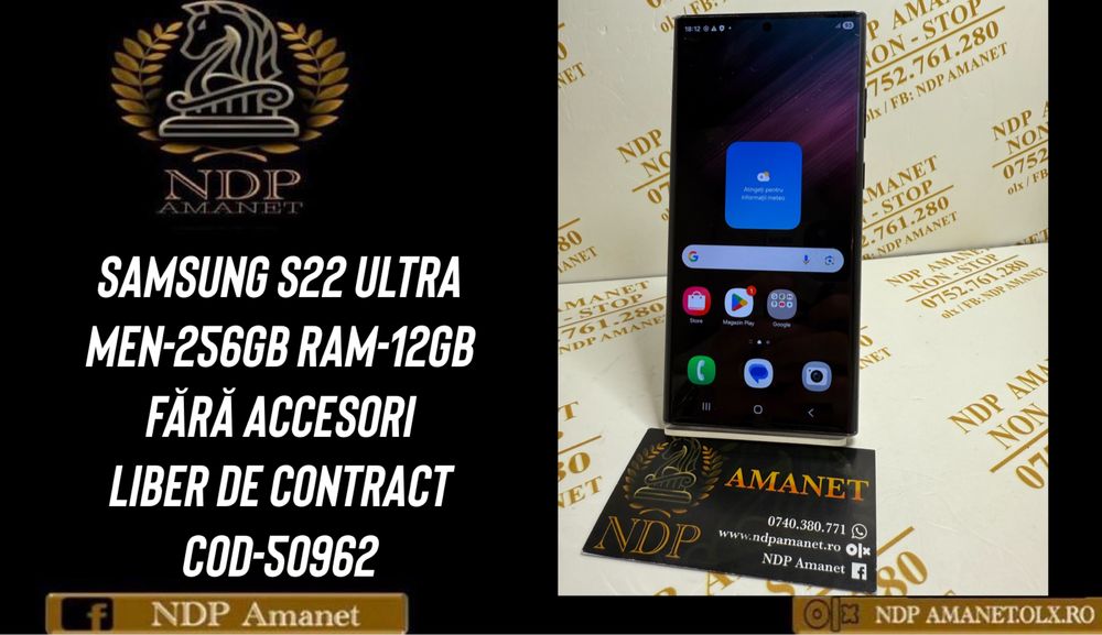 NDP Amanet Braila Samsung S22 Ultra (50962)
