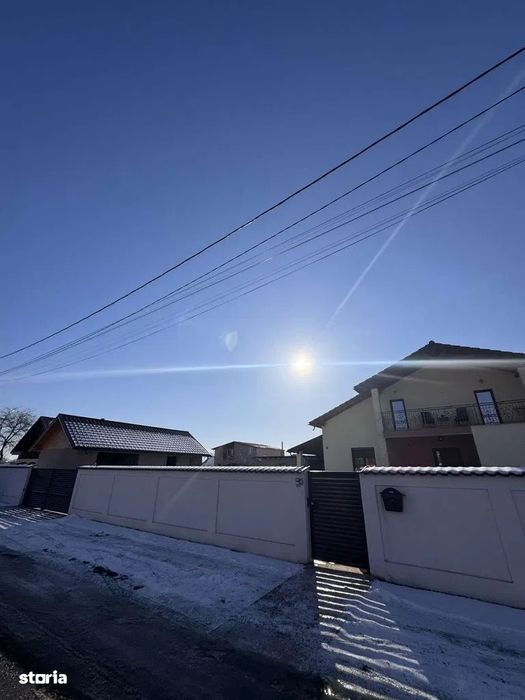 Vila moderna 2021 240m2  P+M, Teren 1000 m2, Garaj + Beci si Magazie