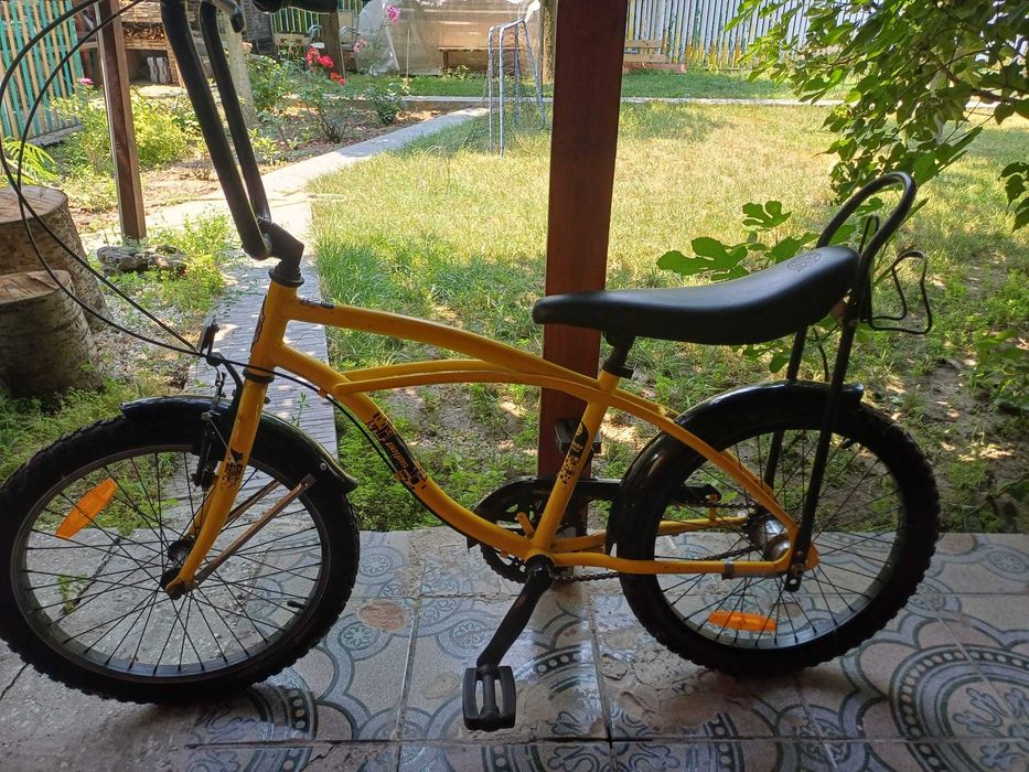 Bicicleta Pegas Mini Galbena